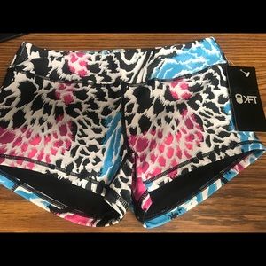 NWT KFT Leopard Shorts
